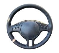 Custom Suede Car Steering Wheel Cover For BMW E46 E39 X5 E53 Z3 E36 Auto Interior Styling wheel hubs(Orange)