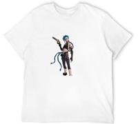Custom Summer Men Arcane Jinx 1 Quick Dry T-Shirt 100% Polyester Couple Style Round Neck Jogging T-Shirt White