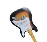 Custom Sunburst 6-String Electric Guitar - Alder Body, Maple Fretboard, Matte Finish