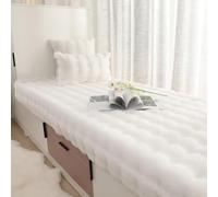 Custom Super Soft Plush Bay Window Mat Bench Seat Cushion Cover Non-Slip Pad for ill Indoor Sofa Decor Home Bedroom Living Room