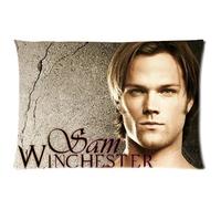 Custom Supernatural SPN Sam Winchester Pillowcase Standard Size 20x30 Pillow Cover Case(Twin sides)