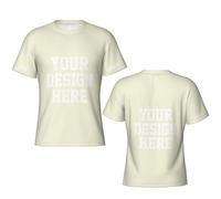 Custom T Shirt for Men Design Your Own Personalized Shirt Funny Customized T-ShirtsX-Small Beige