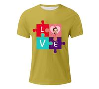 Custom T Shirts Customize Tee Shirt for Men Women Adult Personalized Text Photo Image Tshirt Fashion Novelty Tshirt Summer Tops Create Your Own T Shirt Casual Personalised Short Sleeve Clearance L