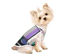 Custom T Shirts for Dogs and Cats - Adorable Pet Clothes, for Dog Lovers A dim Color Palette Large