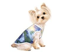 Custom T Shirts for Dogs and Cats - Adorable Pet Clothes, for Dog Lovers Boreal Forest Medium