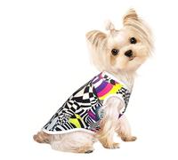 Custom T Shirts for Dogs and Cats - Adorable Pet Clothes, for Dog Lovers Complex Psychedelic patterns1 Large