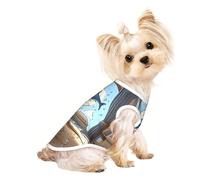 Custom T Shirts for Dogs and Cats - Adorable Pet Clothes, for Dog Lovers Dolphin Illustration Medium