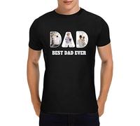 Custom T Shirts Personalized Add Your Photo Text Ultra Soft for Men Women, Front & Back Print Heavy Cotton Short Sleeve T Shirt