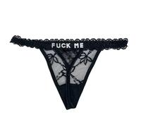 Custom Thong - Personalized Thongs with Names, Personalized Gifts, Custom thongs with name on it Special Word Customized, Black Fuxx-m, Small-4X-Large