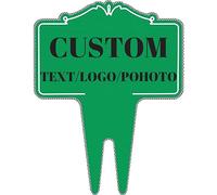 Custom Tin Signs,Personalized Metal Signs for Office, Business,Workplace,Home,Yard,Arrow,Shields, Decorative Slogans, Upload Images or Text (Dog Sign-12X15 inch)