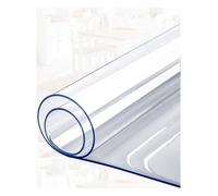 Custom Transparent PVC Table Protector Cover - Ultra Smooth Vinyl Desk Mat, 120x250 cm, 2mm Thick - Multi-Size Floor Protector, Made in China, Ideal for Home & Office