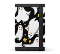 Custom Trifold Wallet, Polyester Coin Purse With Keychain Card-Holder for Men, Multi 20, 5 x 3.3 x 0.2 Inches, Durable