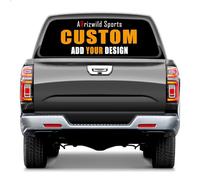 Custom Truck Rear Window Decal, See-Through PET 168x56cm for Trucks & SUVs | Personalized Design, One-Way Vision, Waterproof & UV Resistant, Easy Application, Fits Most Trucks & SUVs, Ideal Custom Gift