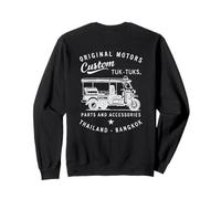 Custom Tuk Tuk Bangkok - Vintage Thailand Motors Design Sweatshirt