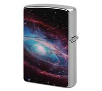Custom Universe Galaxy Lighter Case Personalized Metal Lighter Cover Holder Reusable Shockproof Protective Lighters Without Insert Gift for Men Women Dad Husband
