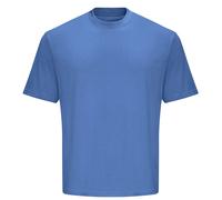 Custom Upload Your Logo Men's Cotton T-Shirt - Atlantic Blue / XL