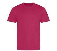 Custom Upload Your Logo Men's Sports T-Shirt - Hot Pink / 3XL