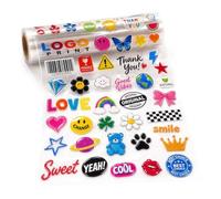 Custom UV DTF Metre Gang Sheet 100x56cm Roll Wholesale Raised Transfers - 1 Meter (55x100 cm)