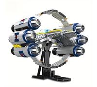 Custom Version LEGO 7661 Star Wars: Jedi Starfighter With Hyperdrive Model