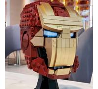 Custom Version LEGO Iron Man Helmet 76165 marvel Avengers Super Hero Cosplay
