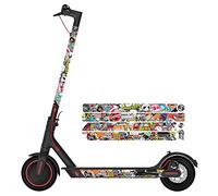 Custom Vinyl StickerBomb 4pz | Model Compatible with Xiaomi M365 Normal and Pro Electric Scooter