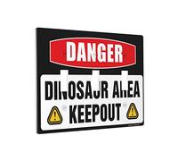 Custom Wall Plate Danger Dinosaur Area Keep Out Switch Wallplate Cover Farmhouse Light Switch Cover Wall Plate 3 Gang