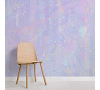 Custom Wallpaper Modern Nordic Pastel Pink and Purple Unicorn Colour Wallpaper Mural Custom 3D Wallpaper Paste Living Room The Wall for Bedroom Mural Border-430cm×300cm