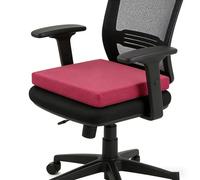 Custom Washable Bench Cushions 60x190 cm High-Density Memory Foam for Indoor Window Seats Piano Benches Porch Swings - Rose Red Decorative Cushions