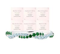 Custom Wavy Birthstone Promise Ring for Women, Personalized Birthstone Twisted Ring, Double Wave Stackable Promise Rings for Mother Daughter Grandma Wife Friend