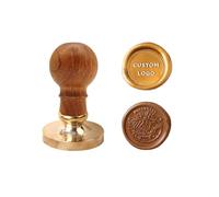 Custom Wax Seal Stamp Personalized Wax Seal Stamp for Envelopes, Wedding Invitation, Wine Decoration, Crafting (Handle08)