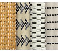 Custom Window Bench Seat Cushion Heavy Wicker Weaving Texture Customized Bay Window Sill Seating Foam Cushions for Indoor Furniture, Mudroom Entryway, Reading Kitchen Breakfast Nook, Non Slip Bottom