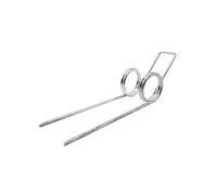 Custom Wire Diameter 1.0mm Galvanized Spring Steel DoubleTorsion Spring for DIY Mechanical(2PCS)