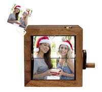 Custom Wooden Flipbook Frame, Personalized Animation Box, Thoughtful Gift for Best Friends, Birthday, Christmas, or New Year Celebration