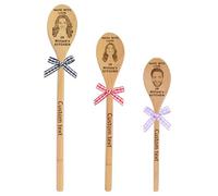 Custom wooden photo engraved stirring spoon, couple wedding stirring spoon, customizable text, novel and interesting wooden spoon, wedding birthday housewarming cooking gift (styleA-02)