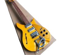 Custom Yellow 325 Electric Guitar - Perfect for Professional Musicians and Enthusiasts Seeking a High- and Sound