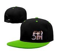 Custom Your Own Fifth Harmony Snapback Cap Baseball Hat for Adult Adjustable 100% Cotton KellyGreen