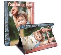 Custom Your Own for Microsoft Surface Pro 9 Case, Lightweight Protective, Multiple Angle, PU Leather Slim Folio Stand Smart Cover with Auto Wake/Sleep (Customized)
