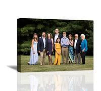 Custom Your Photos on Canvas 16"x24" Personalised Canvas Prints Family Baby Pet Wedding Picture Wall Art for Bedroom Home Living Room Wall Decorations (16"x24" (40x60cm) Framed)