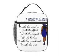 Custom Zeta Phi Beta 1920 Thermal Insulated Lunch Bag Greek Letter Portable Lunch Box for School Multifunction Food Tote Bags