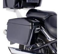 CustomAcces Easy Saddle Bags incl. Supports Black 311x432x190mm