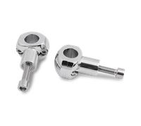 CustomAcces H-D Handlebar Risers Chrome 60x75x80mm