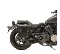 CustomAcces Ibiza (With Metallic Plate) Right Saddle Bag Black