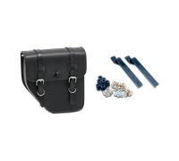 CustomAcces Ibiza (Without Metallic Plate) Left Saddle Bag incl. Support Black