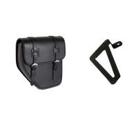 §CustomAcces Ibiza (Without Metallic Plate) Right Saddle Bag incl. Support Black§