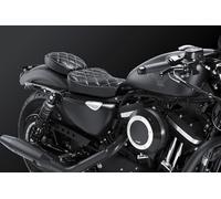 Customaccess Passenger Saddle Saltillo model SI0009N Customacces Harley Davidson, Black