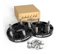 Customadeonly 2X HUB CENTRIC WHEEL SPACERS ¦ 5x114.3 ¦ 66.1 CB ¦12X1.25 ¦ 1 INCH 25MM BLACK