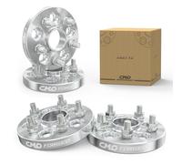 Customadeonly 5x114.3 to 5x120 Wheel Adapters (4pc 25mm Thick) Hubcentric M12x1.5 Studs Compatible for Mazda Mitsubishi with 5x114.3, 67.1 Hub to Use 5x120 Wheel -Trimming Factory Studs May Required