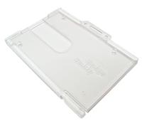 Customcard ltd® 5 x Badge Buddy Horizontal Enclosed ID Card Pass Badge Holders