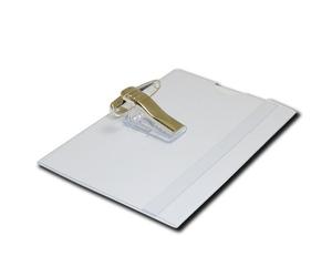 Customcard ltd® Conference Badges with Pin Combi Clip Name Badges Pack of 50 Size 60 x 90mm