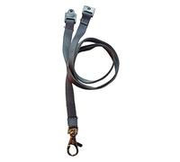 Customcard ltd® Grey Neck Lanyard Metal Clip with Safety Breakaway Clip (Pack of 1)